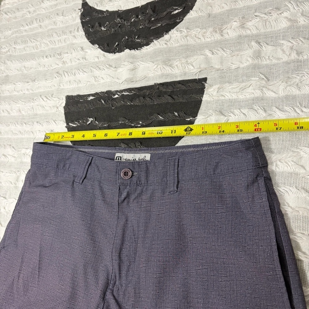 Travis Mathew Performance Golf Shorts Men's 32x10 Gray Outdoor Gorpcore Beachy - Picture 5 of 9